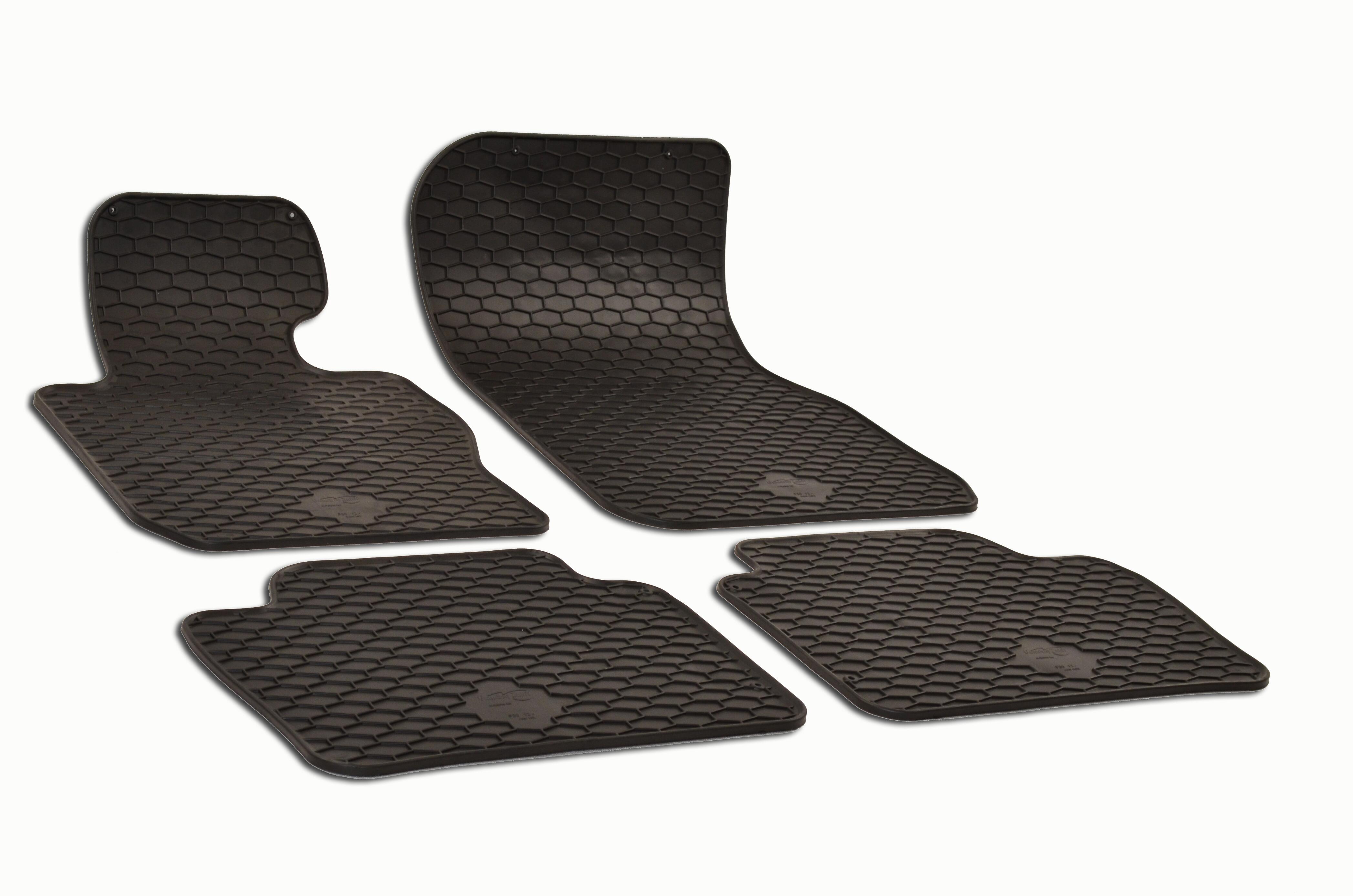 BMW Floor Mat Set - Front and Rear (All-Weather) (Black) 51472219802 - eEuro Preferred 218394